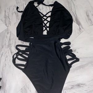 One piece bathing suit